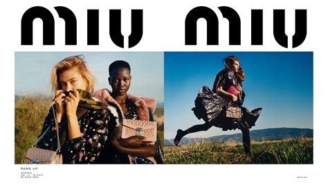 miu miu fw19|Fall Winter 2019 Campaign .